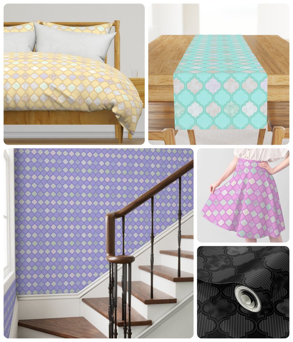 ManetPfineC's tweet image. I've started selling a new pattern on Spoonflower. It's Moroccan tile style.

🇺🇸
spoonflower.com/profiles/manet…

#spoonflower  #handmade  #DIY