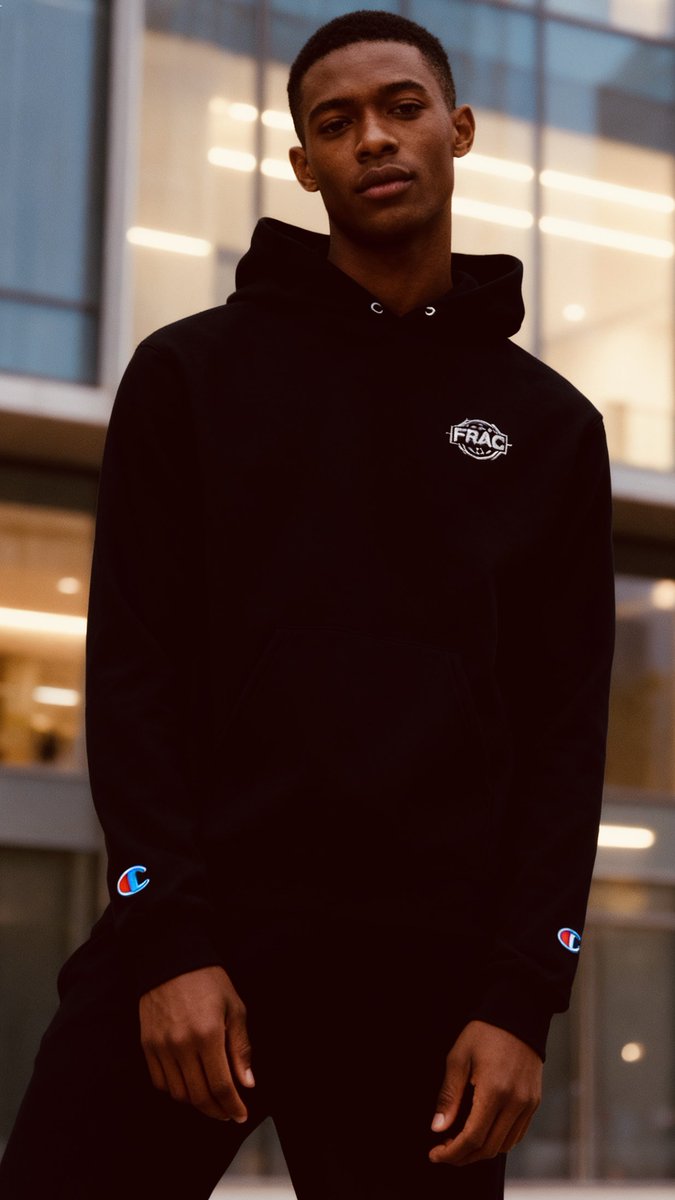 Coming Soon our Champion FRAC Hoodie.  #merch #merchdrop #newmerch #limiteddrop #streetwear #apparelbrand #brandmerch