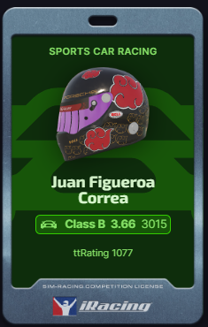 Sera muy poco para muchos pero para mi es todo un  logro. A por mas! 
VIVA EL PUTISIMO LMP2 Y LARGA VIDA AL NORDSCHLEIFE 🧡💙