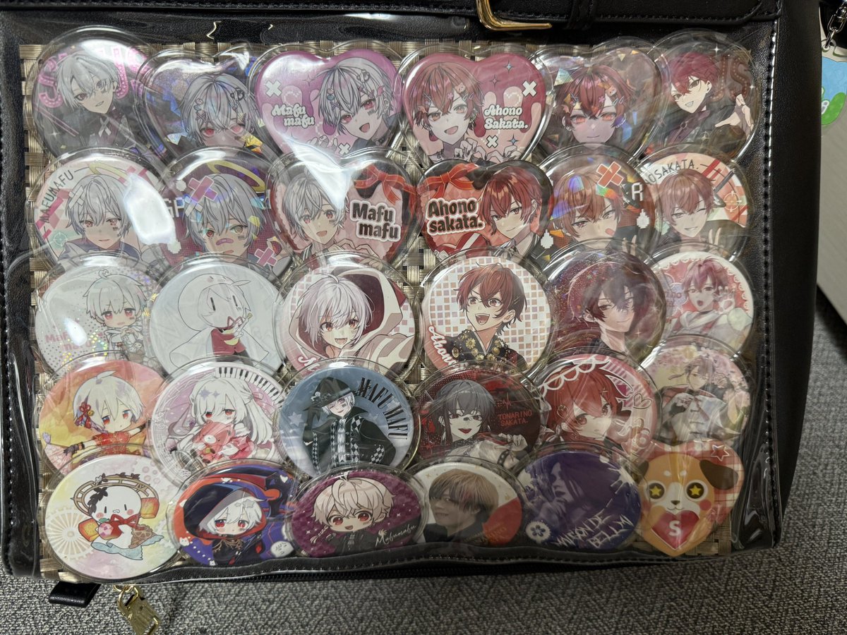 そまうさ 2/15 痛バ 2日目はそらうら💙💚まふさか🤍❤️で組んでみたよ