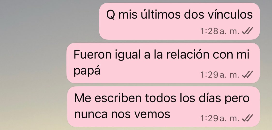 Q pensaba de madrugada viste