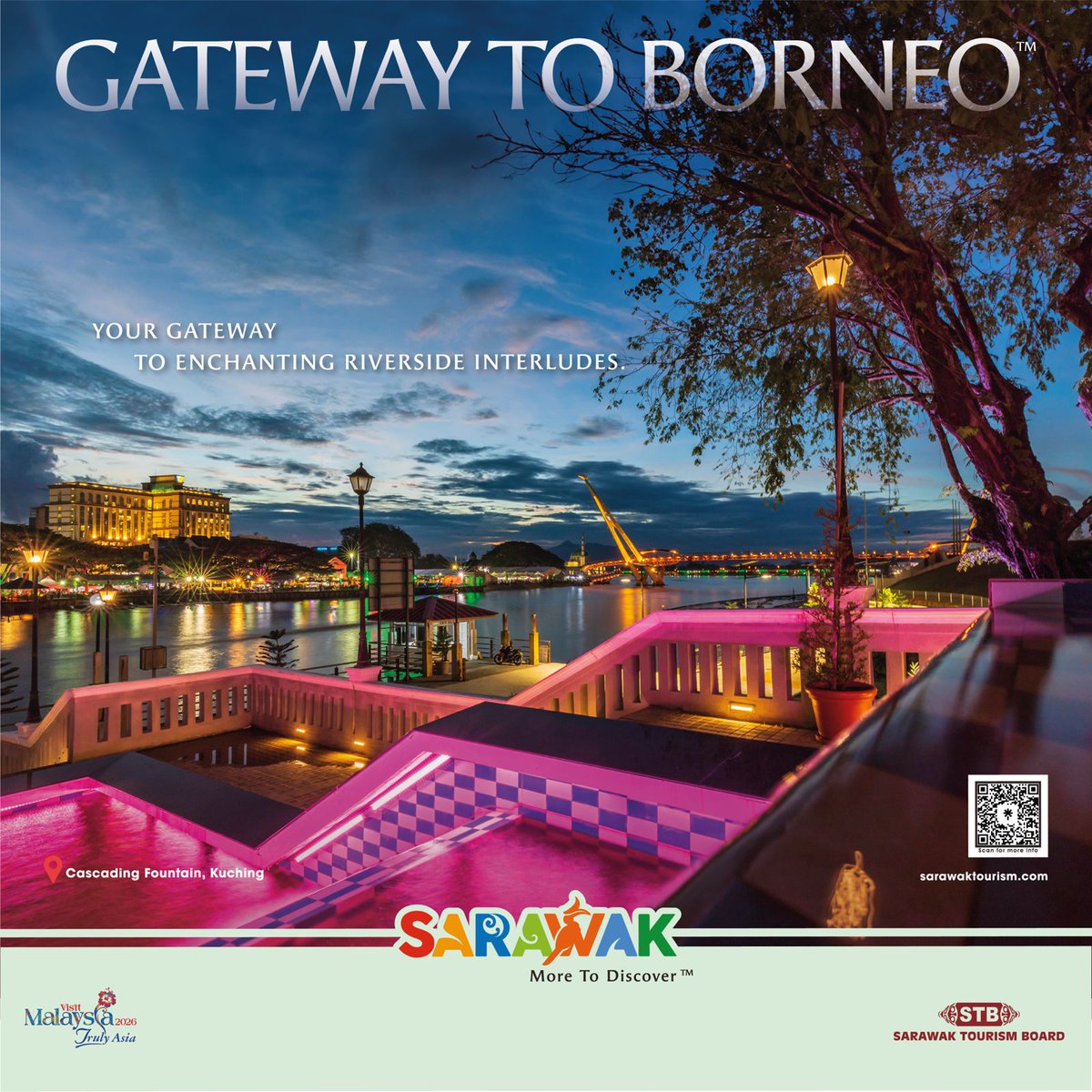 Where Culture Meets Nature — Welcome to the Gateway to Borneo.

Sarawak is calling. From mystical caves to vibrant festivals, there's always more to explore.

#SarawakmoretoDiscover #GatewaytoBorneo