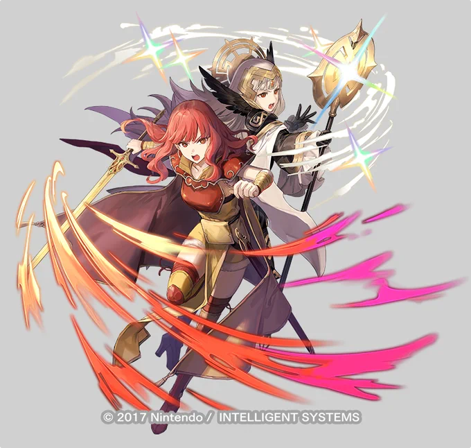 【ファイアーエムブレム ヒーローズ】にて 「気高き姫君たち セリカ」を描かせていただきました! #FEヒーローズ #FEHeroes