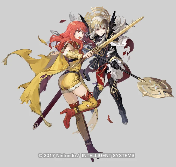 【ファイアーエムブレム ヒーローズ】にて 「気高き姫君たち セリカ」を描かせていただきました! #FEヒーローズ #FEHeroes