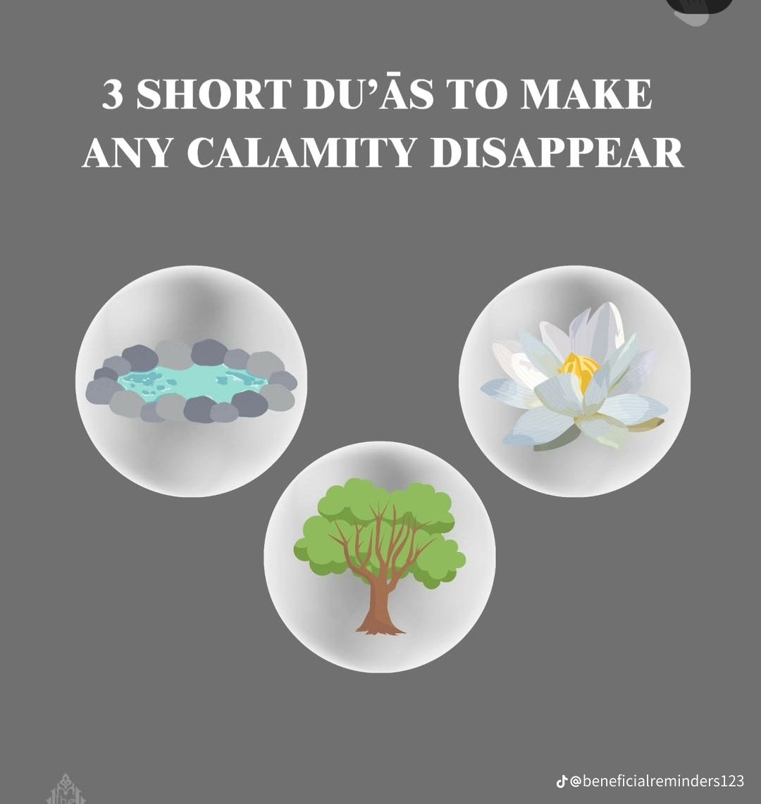 salahudeen33's tweet photo. Three Short Du'as that can Erase your Calamities.....

THREAD https://t.co/QPmS9RdbmT