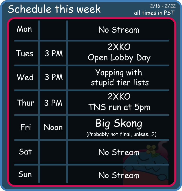 I'm choosing to fight through the dooming. Team Scratch n' Grab 🐺🤖still gaming. Also trying something dumber and yappier than ever before. Come through.
twitch.tv/unbreakabledoof