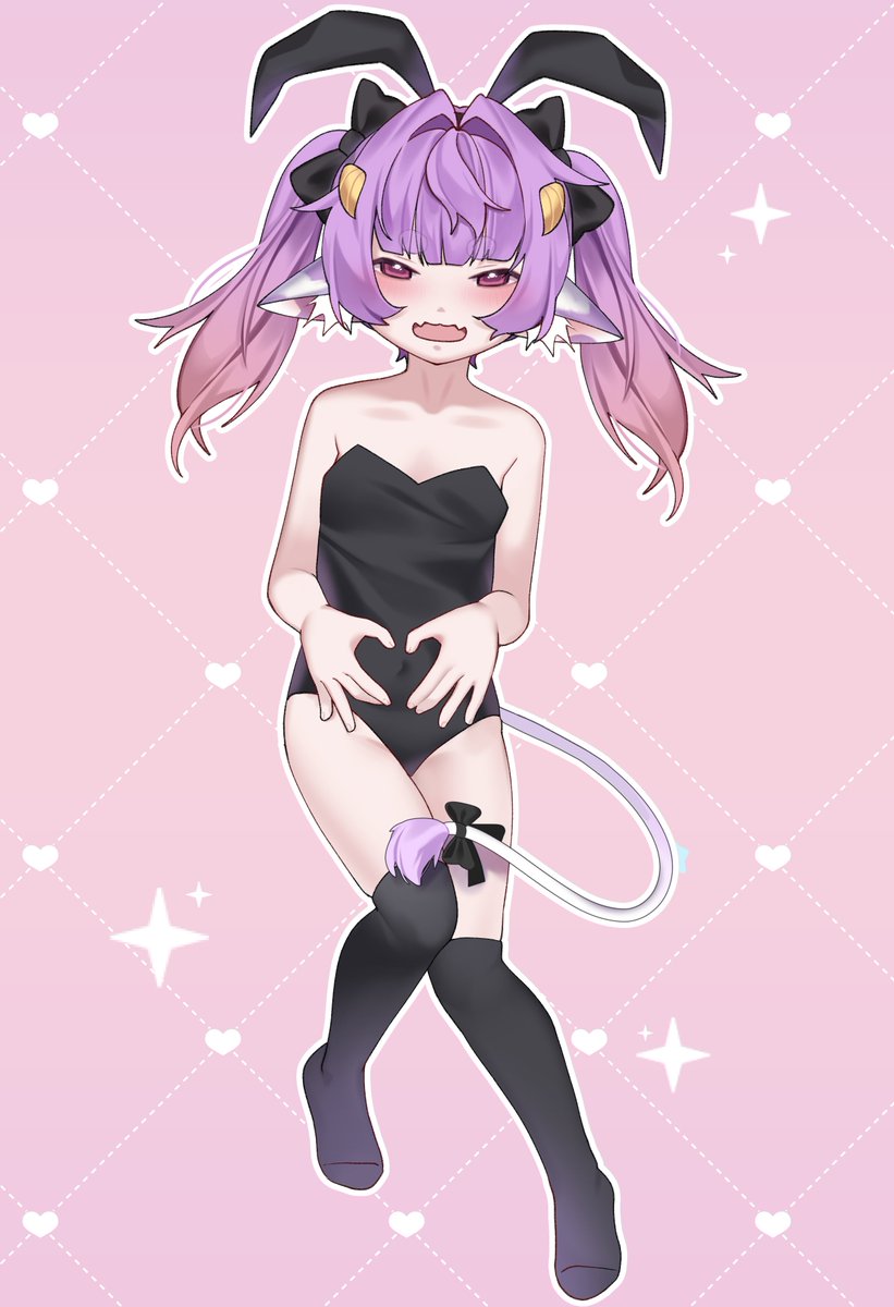 Bunny Ears 💜#mooekaki