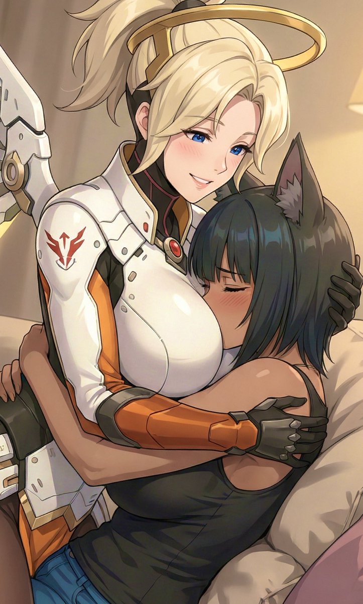 [Mercy’s way of healing me~] 💛