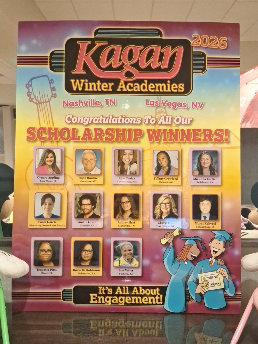 learning2day's tweet photo. Engagement isn’t a strategy—it’s how trust is built.
Here at the Kagan Winter Academy as a Kagan Scholarship recipient, learning how leaders create spaces where people feel seen, valued, and willing to contribute.
#kaganonline https://t.co/oHLapLKXH7