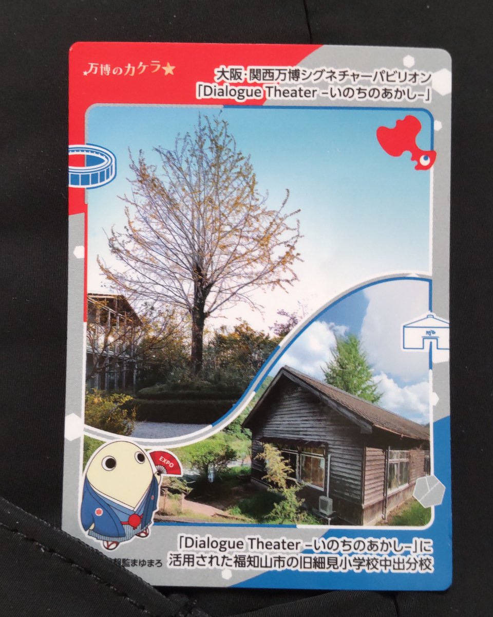 ＼京都府内の万博関連スポットを巡って、スペシャルカードを集めよう！／

大阪・関西万博の会場を彩り、来場者を楽しませた展示物など府内各地に残る「万博のカケラ★」を巡り、クイズを解き、カードを集めるきょうと周遊デジタルクイズラリーを開催中です。