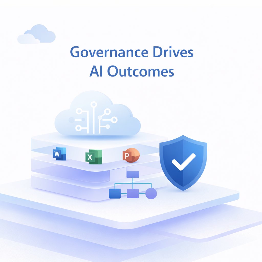 AI doesn’t fail because of technology.

It fails when Microsoft 365 foundations aren’t ready.

Governance decides AI outcomes.

#AIReadiness #Microsoft365 #Governance #GTHCloud365

👉 CTA: Start with foundations.