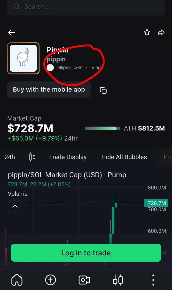 Yesterday I was talking about $ellipsis at 55k.
Now it’s sitting at 130k.
Dev from #pippin is clearly putting in the work on this one, and he just locked 11% of the supply.
What’s the next stop?
#crypto #pumpfun #solana #meme