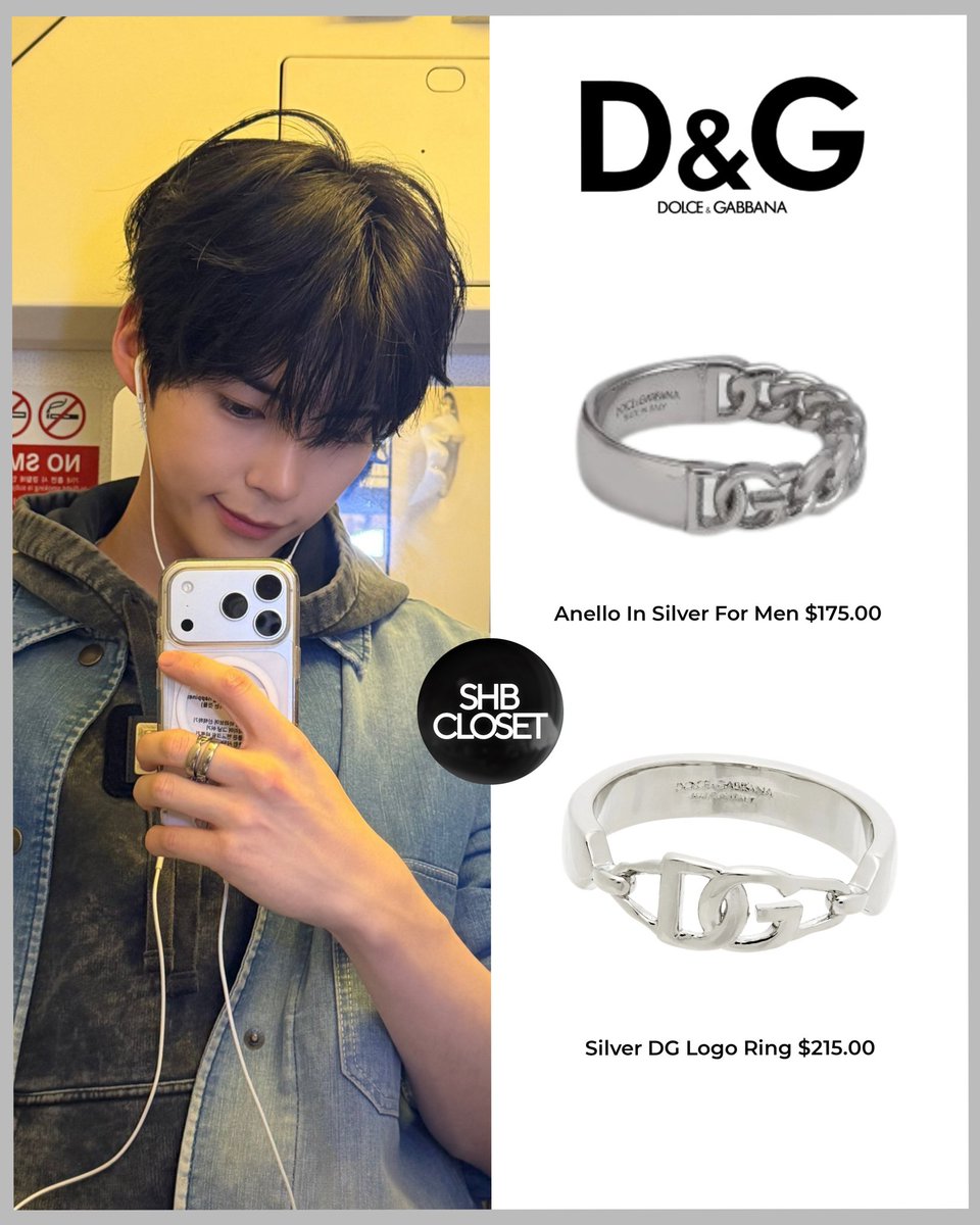 260216 | Airport ✈️ 

All From <a href="/dolcegabbana/">Dolce&Gabbana</a> brand

🧥 Denim Jacket | $1.935.00
💼 Vittoria Calfskin Bag | $5.035.00
👟 Sailing Leather Sneakers | $645.00
💍 Anello In Silver For Men | $175.00
💍Silver DG logo Ring | $215.00

#SUNGHANBIN #성한빈 #ソンハンビン
#ZEROBASEONE #ZB1