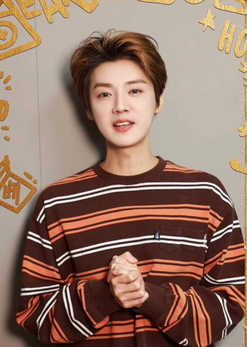 He's literally glowing with beauty !