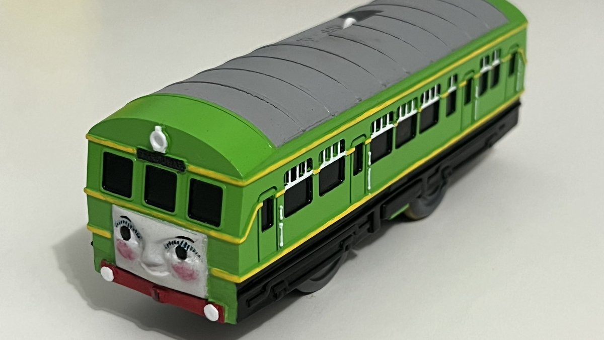 PlarailThomas's tweet image. Here’s my Custom Plarail Daisy! #tomy #plarail #trackmaster