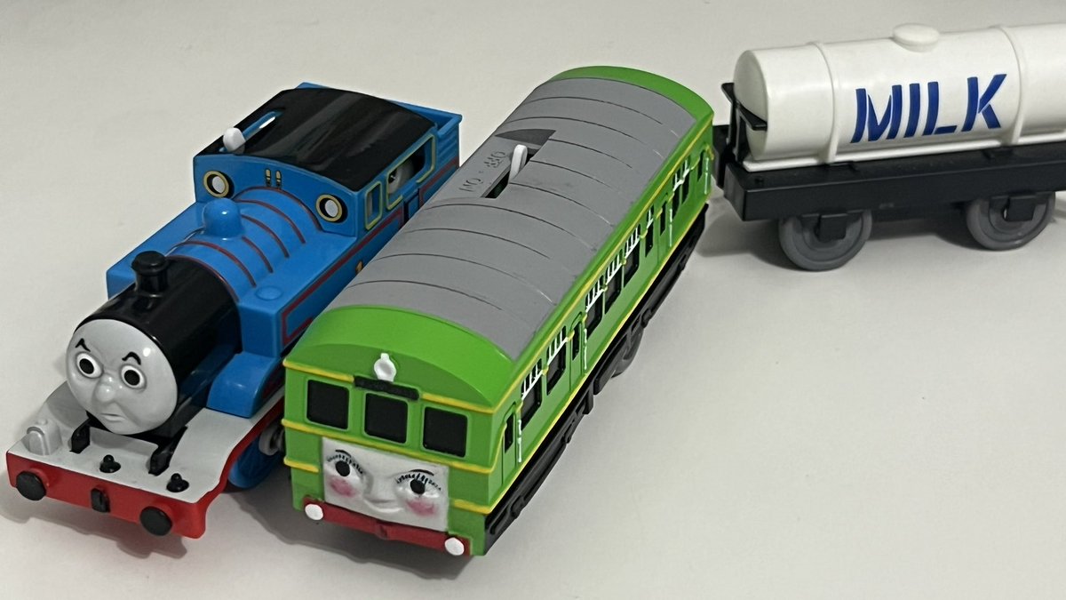PlarailThomas's tweet image. Here’s my Custom Plarail Daisy! #tomy #plarail #trackmaster