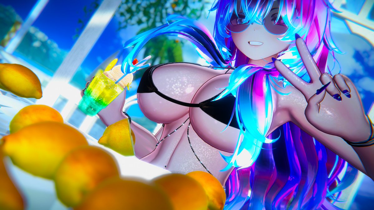 Rica bebida...
delicious drink...
#VRChat #VRChatPhotography #twich #vtuber