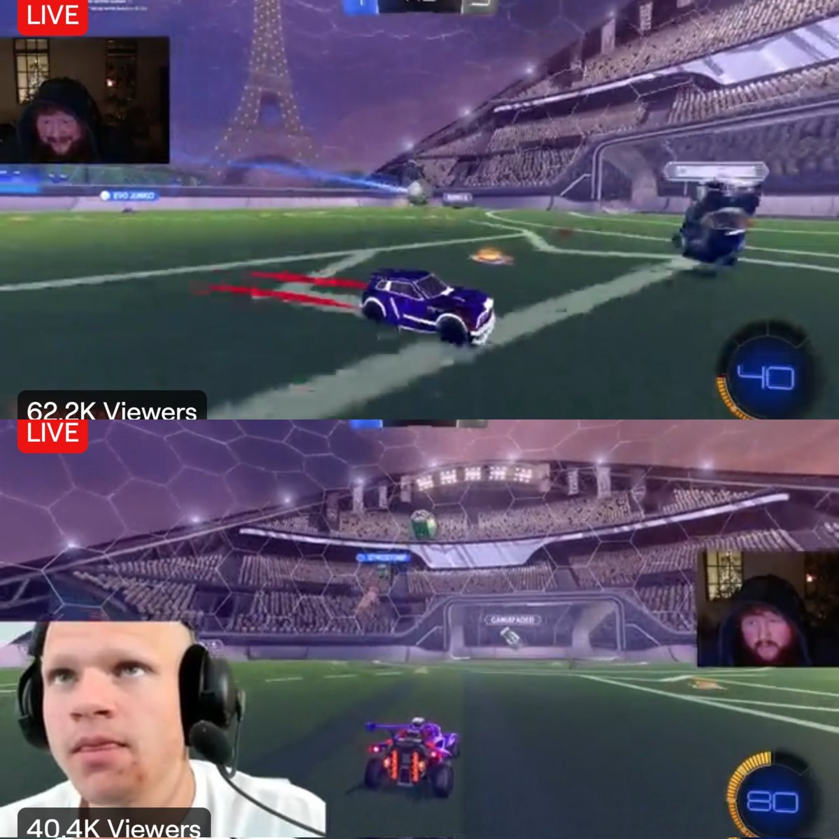 Jynxzi is truly out here getting EVERYONE on Rocket League as he's ...