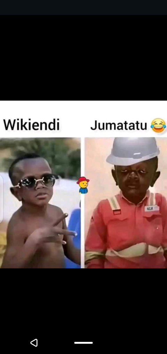 Nikikumbuka bado siku 4 tufike Friday, nachoka tu