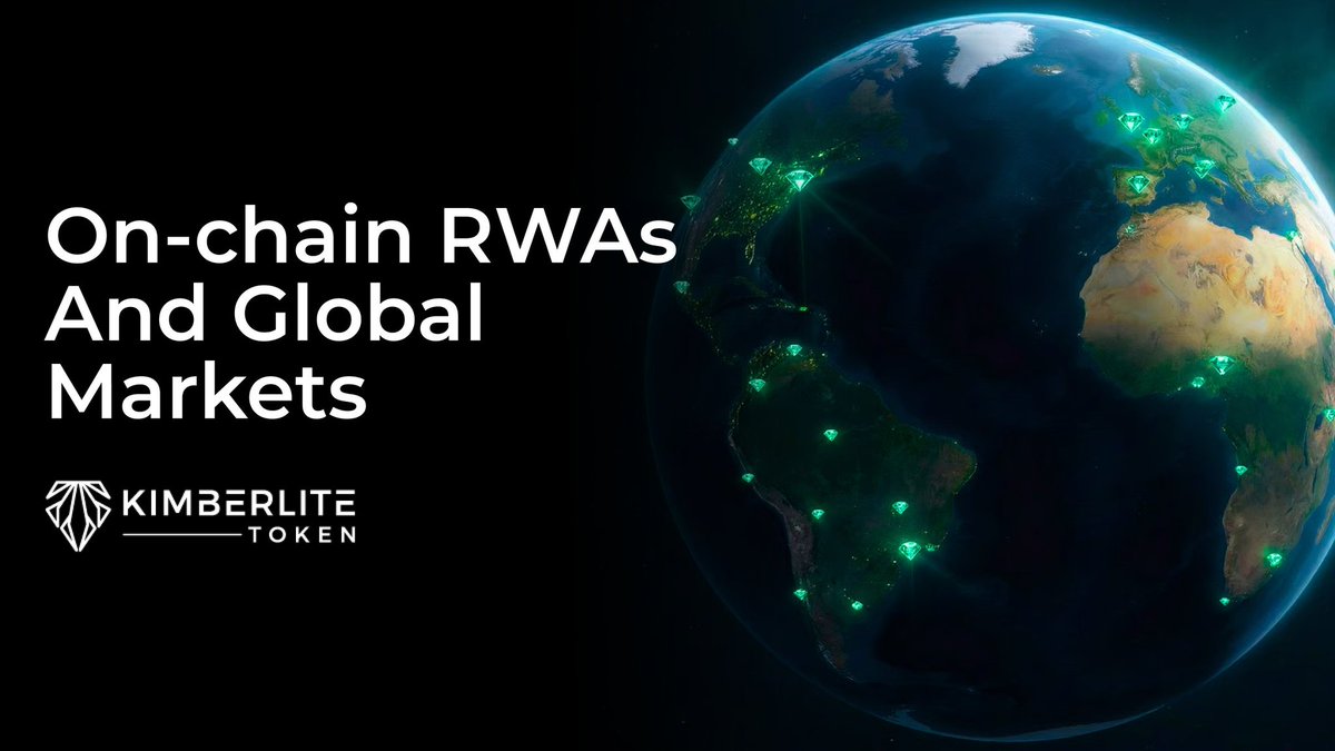 _MfonobongUdo's tweet photo. GM CT

The gap between on-chain RWAs and global capital markets is still huge. 🧵 ⤵️

RWAs are growing fast. But compared to traditional finance, we’re just getting started.

This is where @Kimberlitetoken stands out.

On-chain RWAs have crossed $38B.

Sounds big, right? https://t.co/K1n3LpmyvA