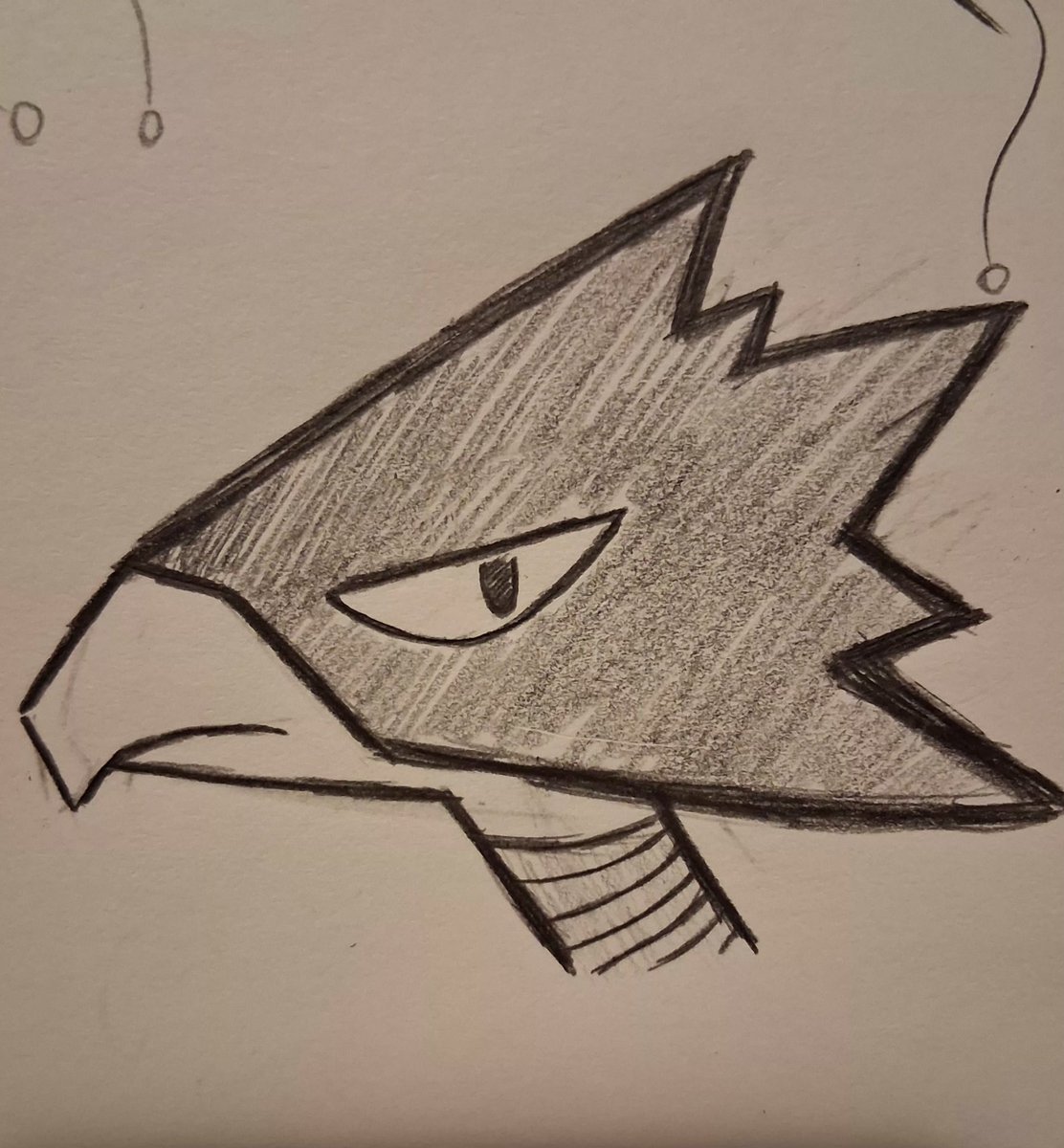 Quick Tokoyami doodle.
One of my faves from MHA ^_^