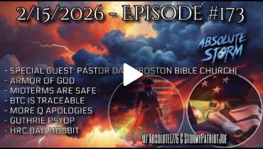 Richard74702651's tweet image. Absolute Storm: Ep173 02-15-2026 #AbsoluteStorm #Ep173 #ArmorOfGod #Midterms #BTC

darkness2light.net/index.php/en/?…