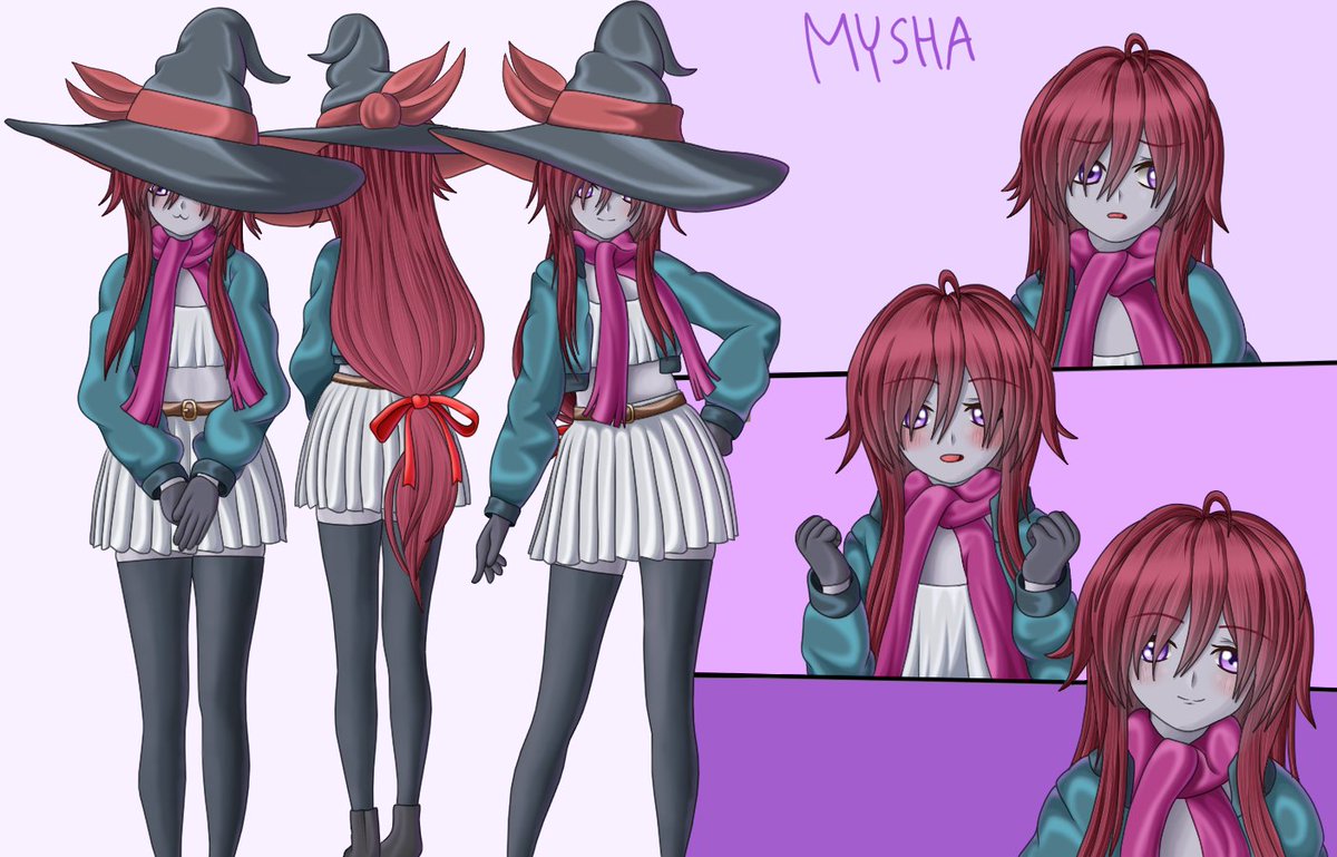 "Mysha fue una esclava de un malvado zapatero que uso a sus otras dos hermanas mayores como.. Ya te puedes hacer una idea, Ella nunca fue abusada por suerte debido a ser tan joven y tiene un corazón muy tan puro que siempre busca ayudar a todo el mundo, no la dañes.."
#BLACKSOULS