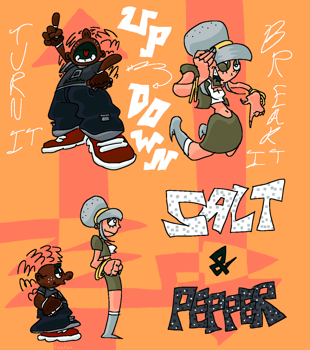 Salt &amp; Pepper return

#oc