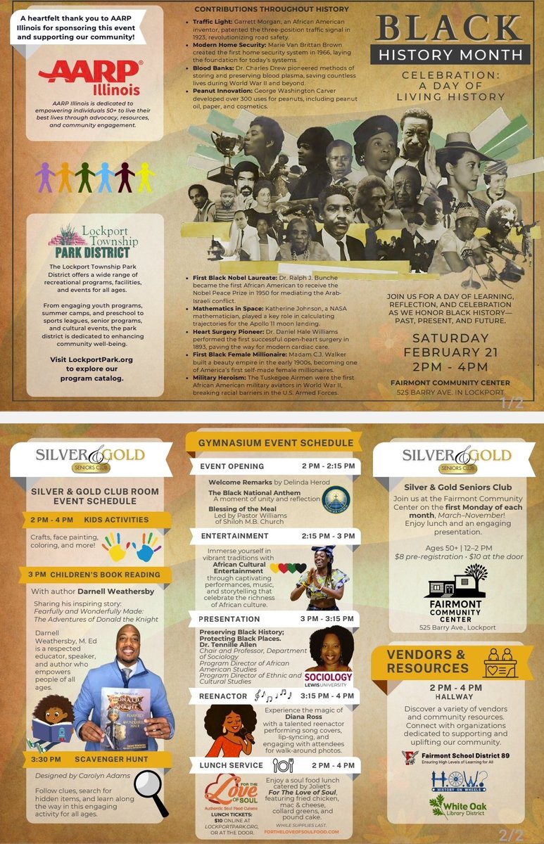 LeadOneLLC's tweet image. Lockport, Oswego and Plainfield, can't wait to share The Donald the Knight Experience with you this weekend AND next weekend. Join us as we proudly celebrate Black History Month! More details coming soon! 
#DonaldtheKnight #ForHisGlory #LeadOne