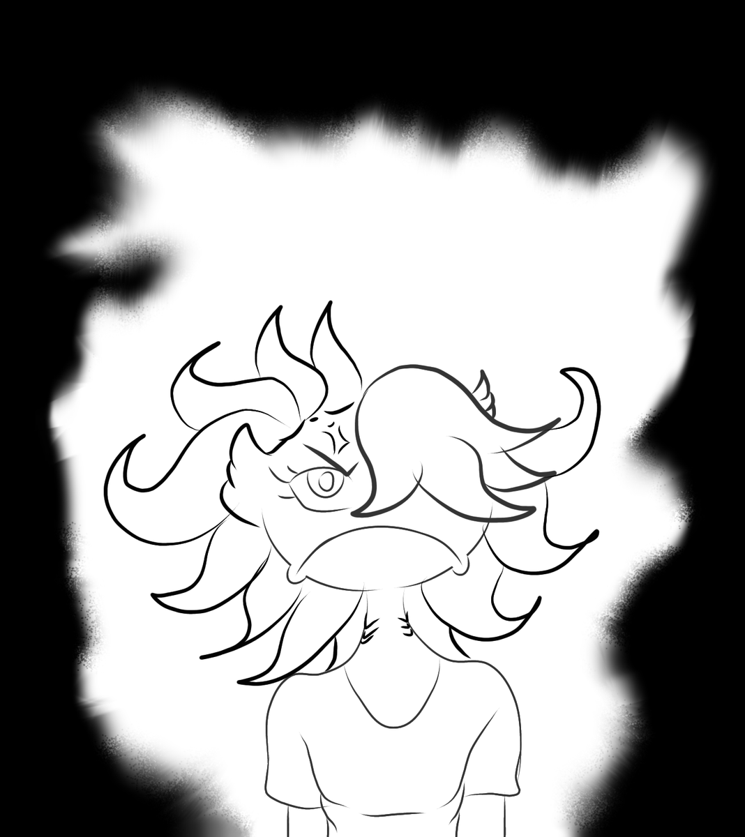 Ámbar enojada.
#doodle #RGTK #AU