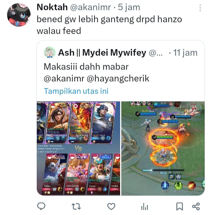 Tch, Faramis gw jg gk kalah ganteng 😒