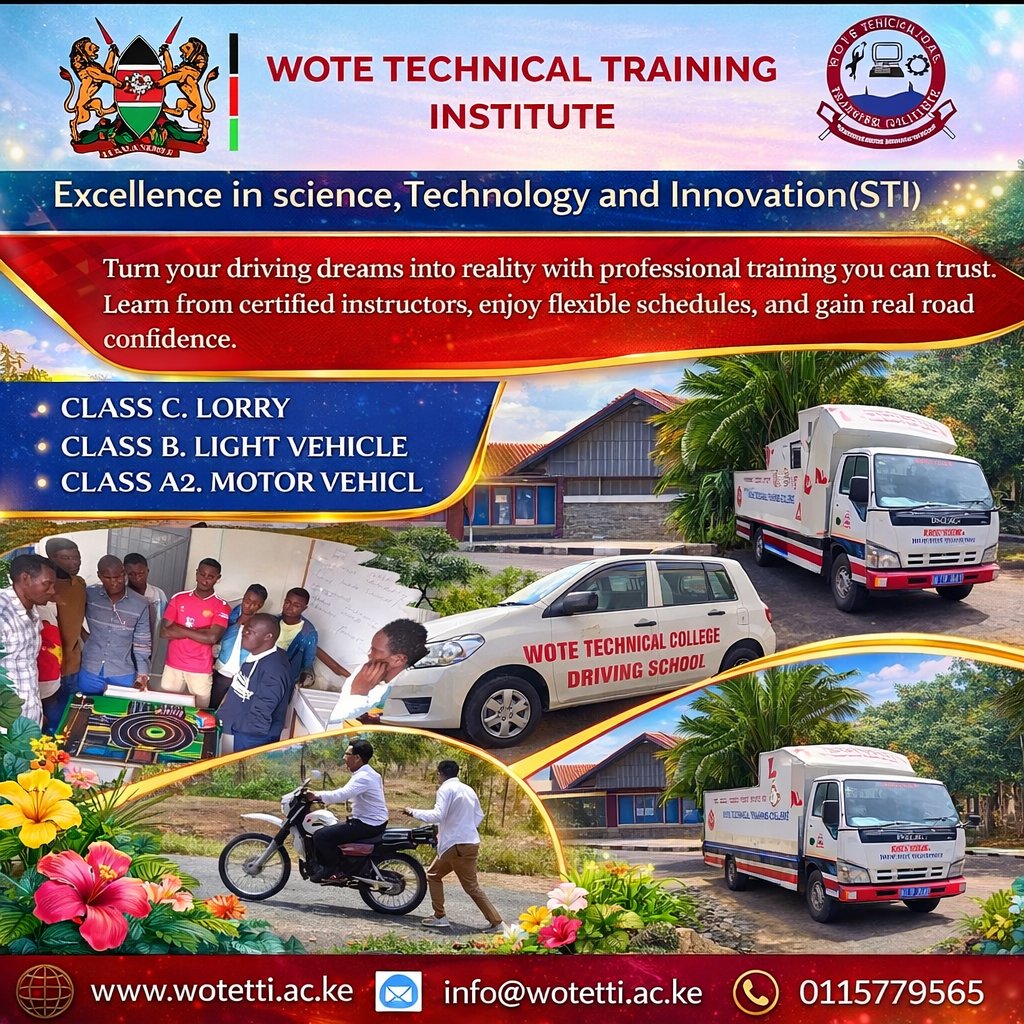 WoteTti's tweet photo. Join Our Driving School Today!

Become a confident, skilled, and responsible driver with one of the best driving schools around!

Start your driving journey today. Your license is closer than you think!
📞 Contact us now and book your training. https://t.co/mzLVyffwog