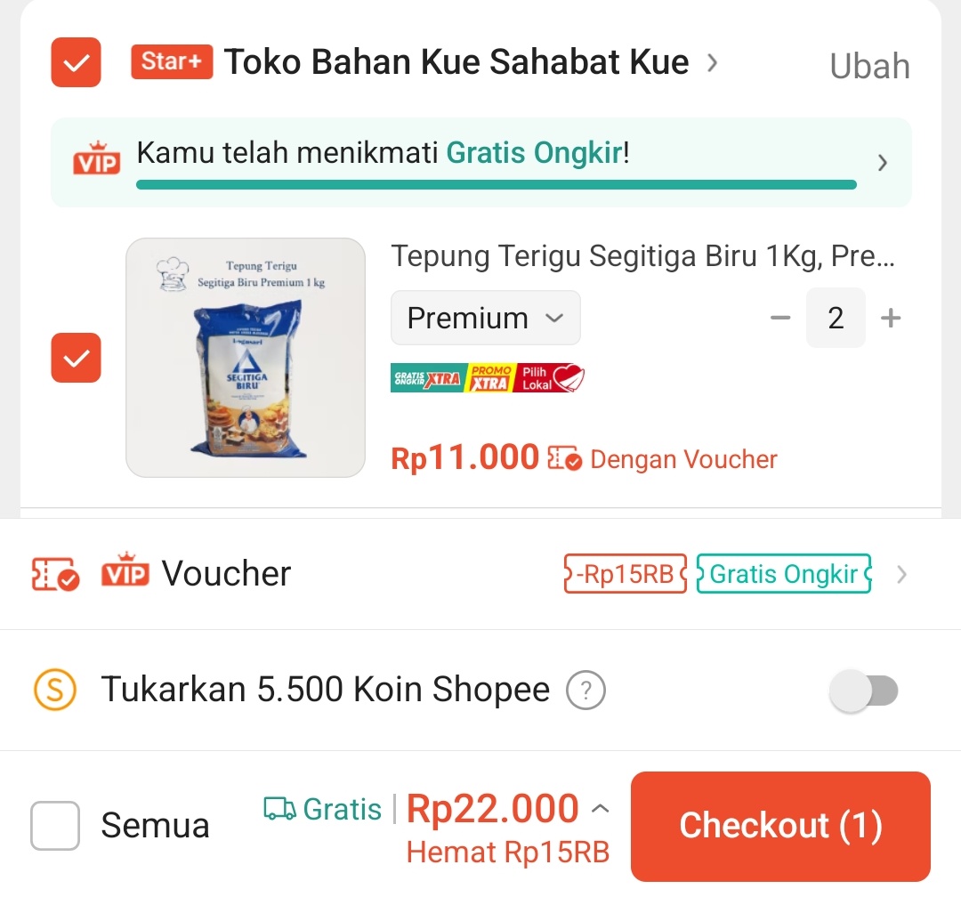 RacunBelanja's tweet photo. Voucher ShopeeVIP bisa buat beli bahan kue

https://t.co/xDUkYsZVOX https://t.co/LXJwGiuZEj