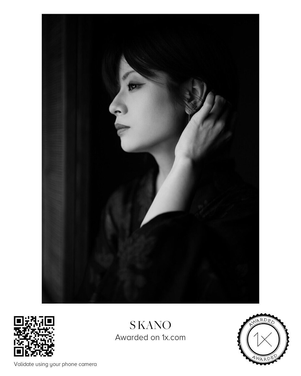 ✨ #1x Awarded✨ 作品『Listening to the Silence』が 1x ポート