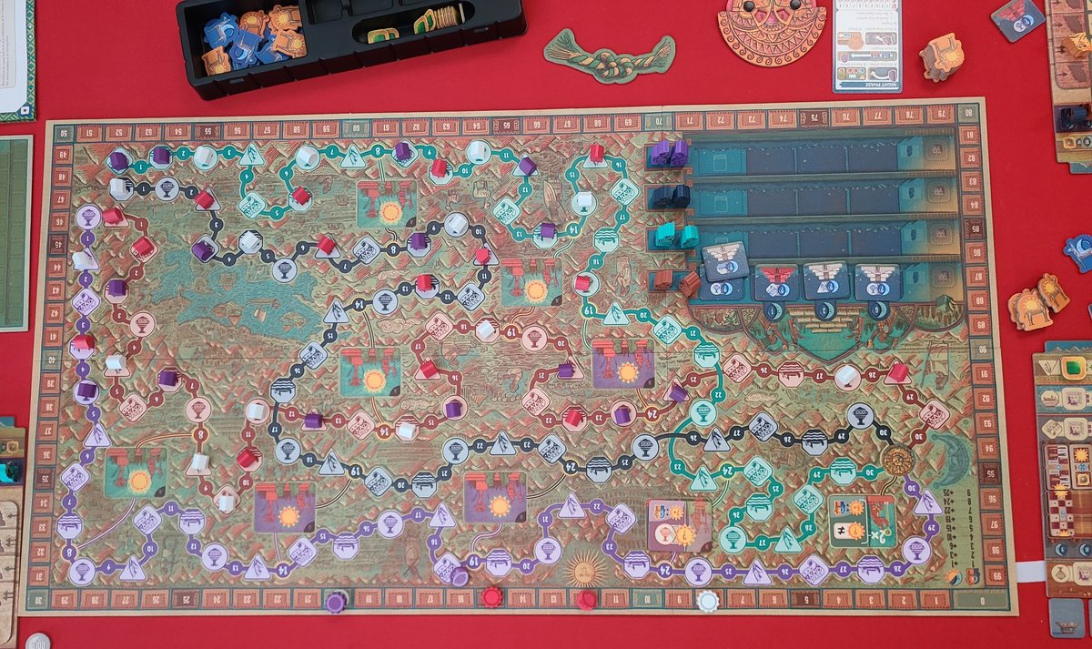 We thoroughly enjoyed our first play of Ayar this weekend.