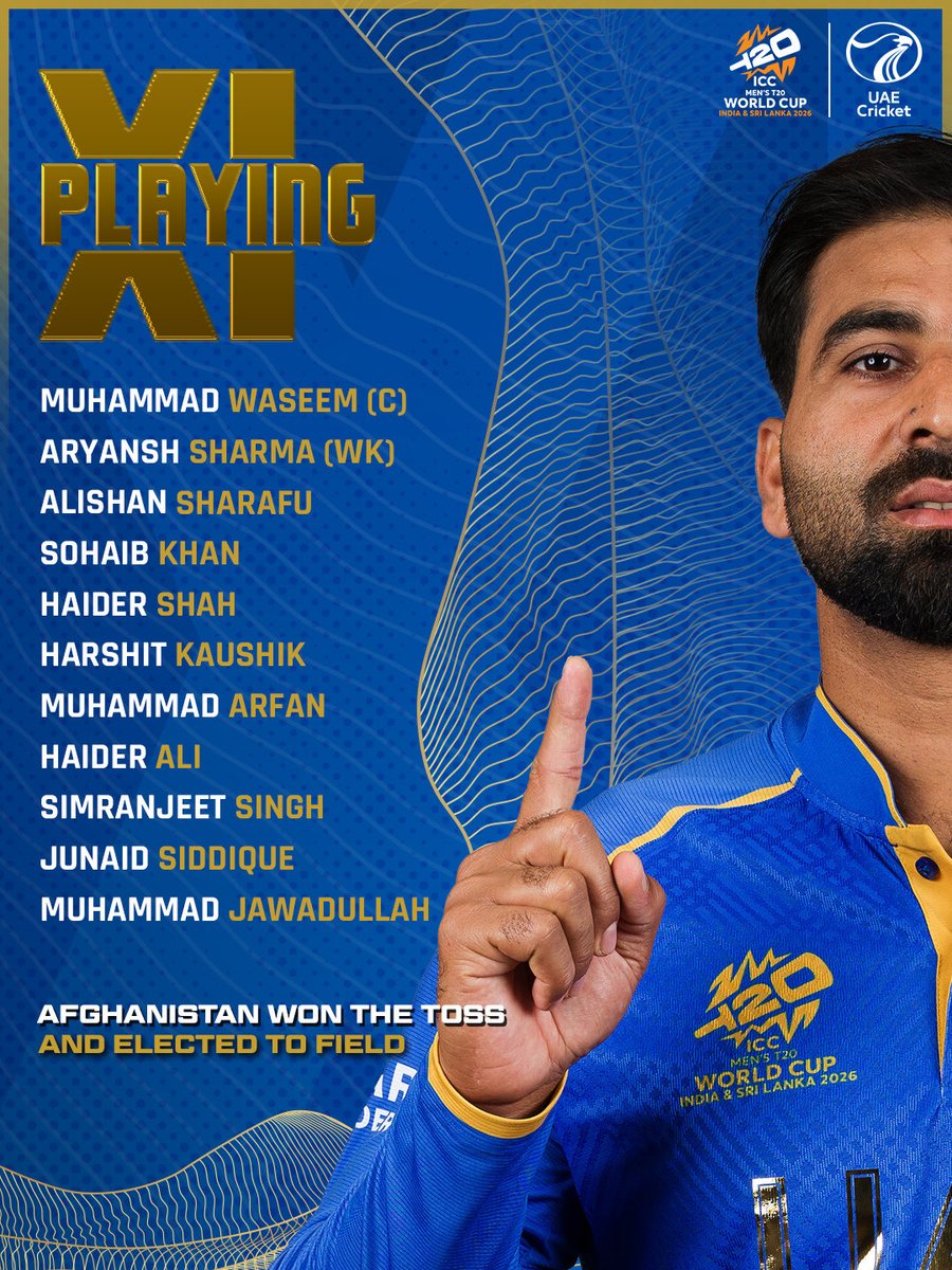 UAE Cricket Official tweet media