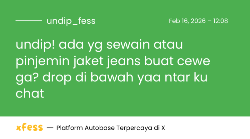 UNDIP MENFESS tweet media