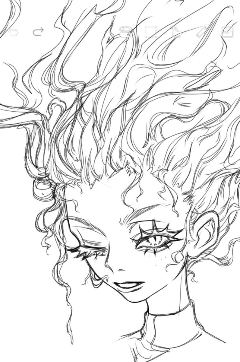 久方ぶりに線書いた。調子いいかも。