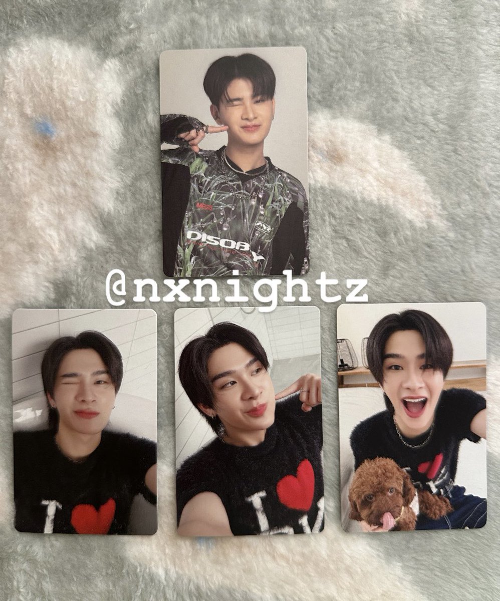 nxnightz's tweet photo. พี่ไทยจิ้มแก้มบน 150
พี่ไทยวิ้งค์ 150
พี่ไทยจิ้มแก้มล่าง 150
พี่ไทยอุ้มหมา 150
เหมา550 รส.
ทุกใบรวมส่งแล้วค่า
dm สอบถามได้นะคะ🫶🏻
  #ตลาดนัดbus #ตลาดนัดบัส https://t.co/3UeWO53EPu