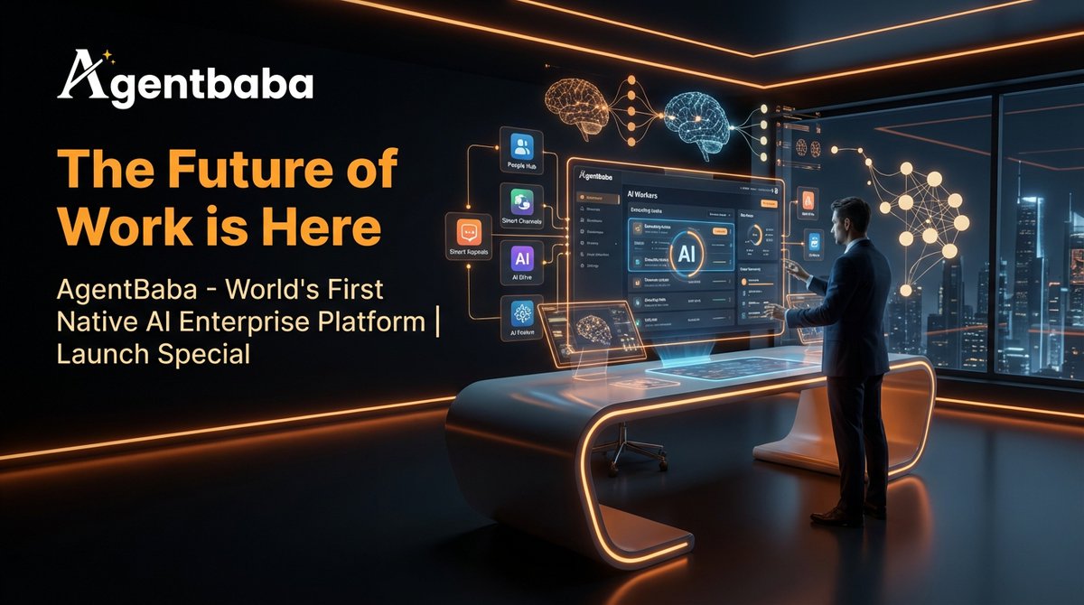 iamajithkumar_m's tweet photo. AI isn’t another tool.
It’s becoming the operating system for businesses.
AgentBaba runs workflows, builds apps, and keeps data in sync—autonomously.
No code. No tool chaos. Just execution.
Try Now : https://t.co/VHteN53HnA

#AI #AIAgents #BuildInPublic #SaaS #Startups https://t.co/ovZFhcbykM