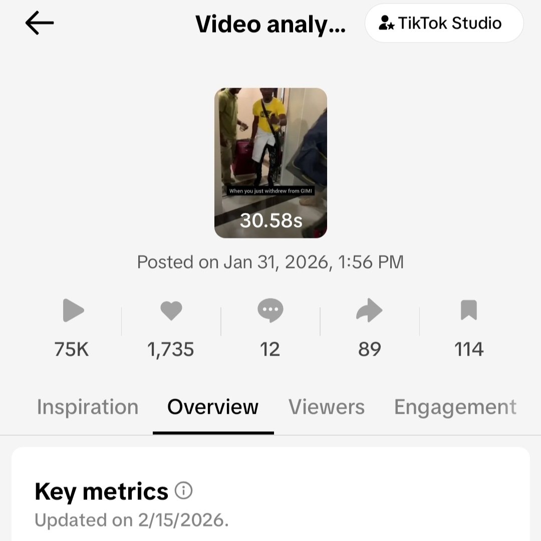 Video TikTok saya yg 75k views ini dibayar $17 sama Gimi. Gak perlu affiliate, gak perlu dagang 😅. 

Ini lumayan, karena di tiktok itu susah dapet duit meski video tembus jutaan views. 

Cuma Gimi yang bisa kek ini. Penghasilannya ini berdasarkan engage organik dan spotlight ($