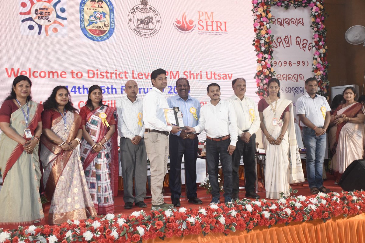 SambalpurD31486's tweet photo. District level PM shri ustav 
The District-Level PM SHRI Utsav was organised with the objective of strengthening academic preparedness and holistic development of students.
@dpradhanbjp @DmSambalpur @CMO_Odisha @EduMinOfIndia https://t.co/XrGreFWghJ