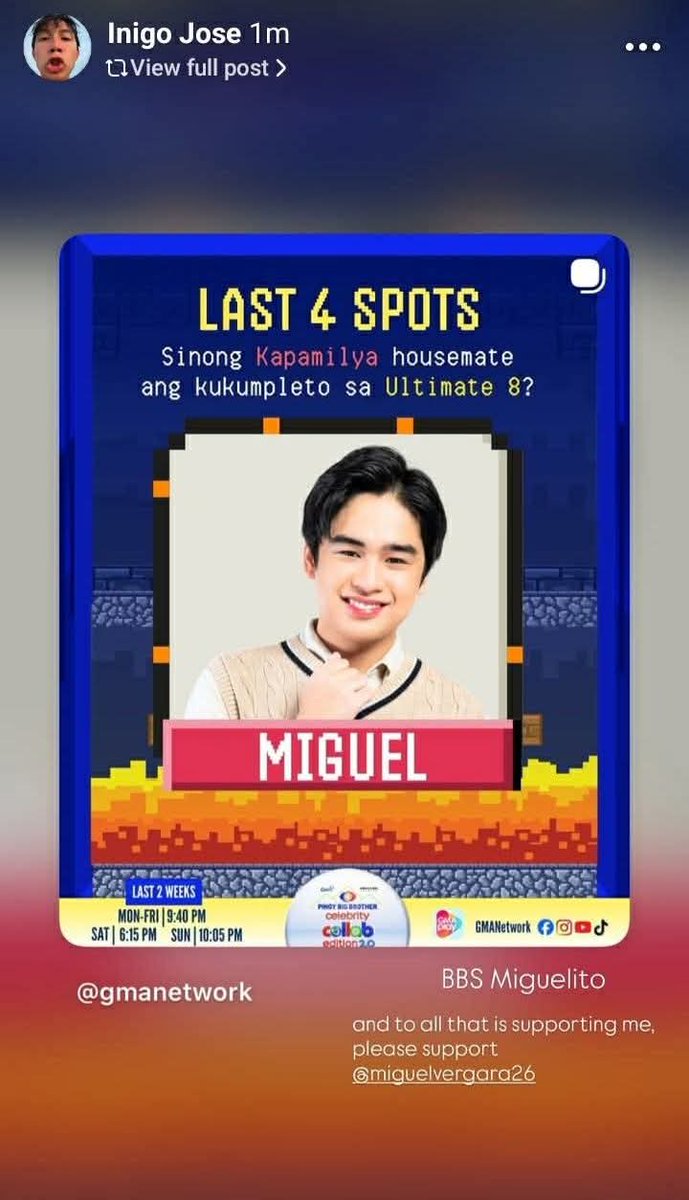 IÑIGOLD, BBS MIGUEL💛

#IñigoJose|IñigoJose