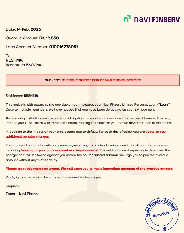 HARRESMENTFILE's tweet photo. @navifinance @RBI @RBIsays I'm Reshma. Your recovery agent (7349085323) is repeatedly calling and harassing me despite my request. I have call screenshots as proof. Please take immediate action and put my number on Do Not Disturb. Resolve this urgently.
#Harassment #DND https://t.co/U72JYSHZby