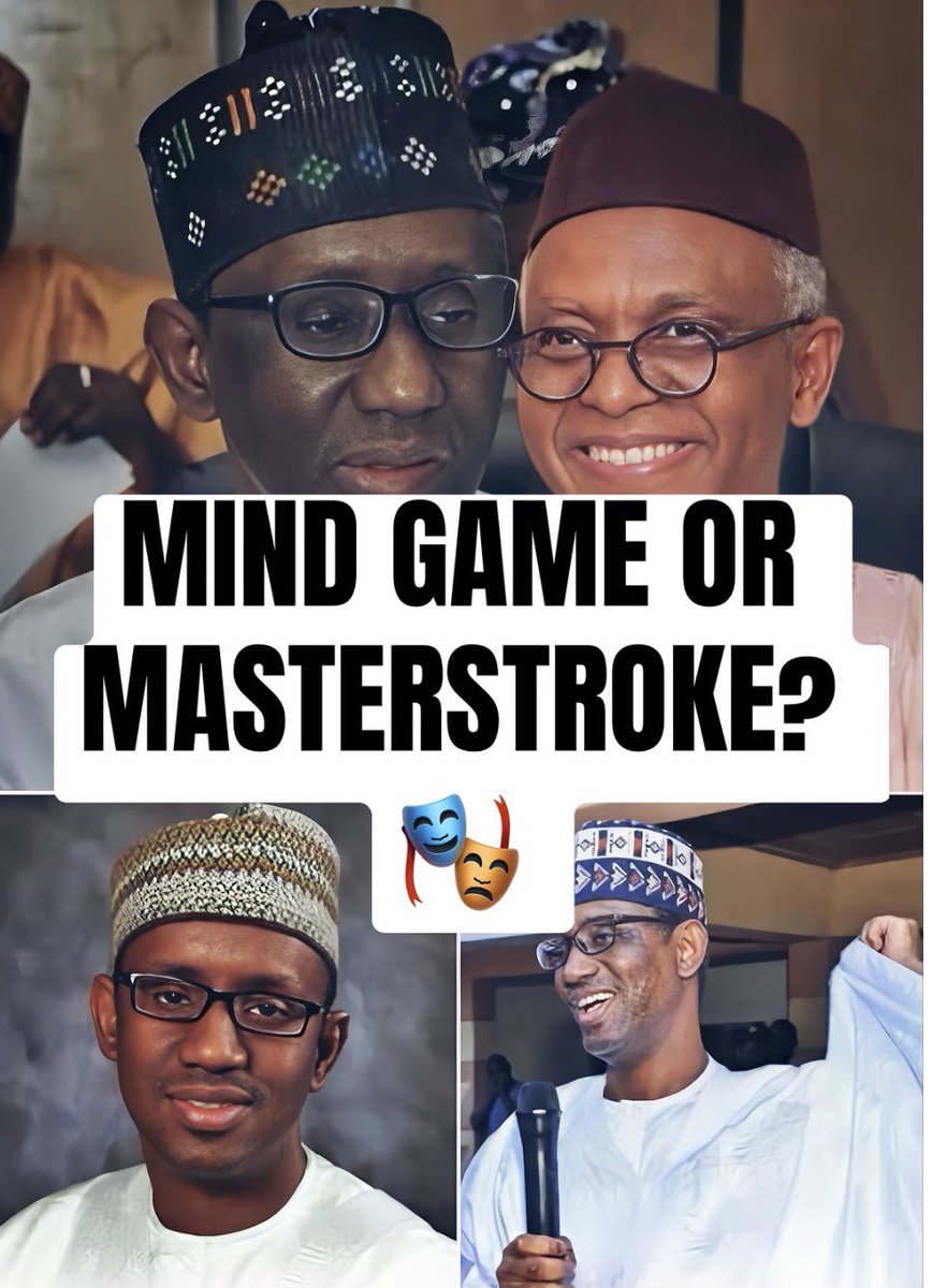 MIND GAME OR MASTERSTROKE?
When Nasir El-Rufai went on Arise News and alleged that a call linked to Nuhu Ribadu was intercepted — he didn't just make an accusation...
He may have set a trap.
Nasir El-Rufai claimed in his interview with Arise News that someone intercepted and