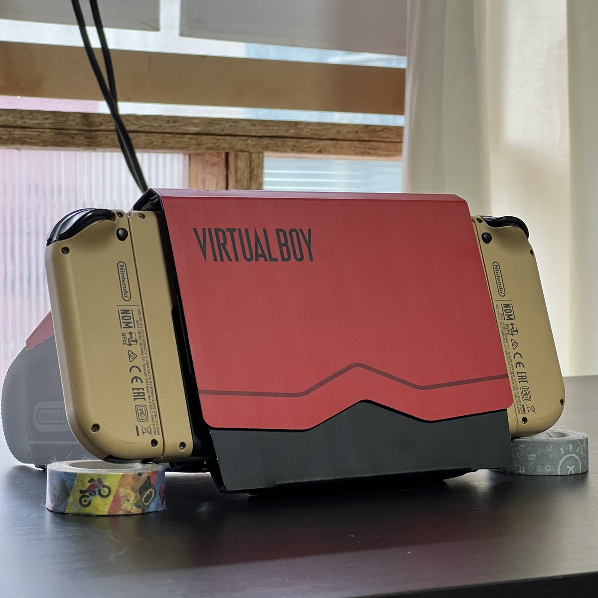 VtuberMagneNS's tweet photo. ほら、新しい服だぞ。#NintendoSwitch #NintendoLabo #VirtualBoy https://t.co/fDPyfp7ZP0