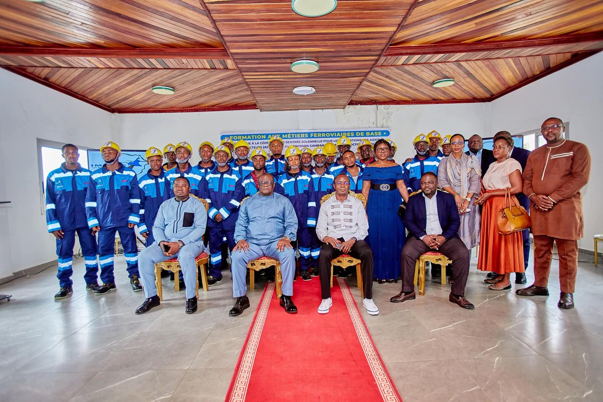 Lundi 19 janvier 2026, l’#IMEFAC a accueilli la nouvelle cohorte d’aides-conducteurs #CAMRAIL, admis au concours du 25 octobre 2025, à l’occasion d’une rentrée solennelle placée sous le signe de la rigueur, de la culture sécurité et de l’engagement professionnel.