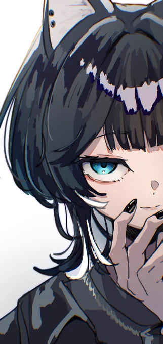 #kmnzart #ねろおきろ メロです。 (縦長イラストだよ)