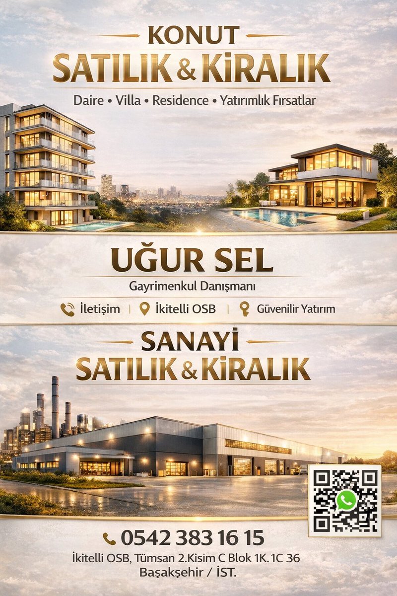 23Usel's tweet image. Gayrimenkul işlemleriniz için yardımcı olmaya hazırım 
#Gayrimenkul #Konut #İşyeri #Sanayi