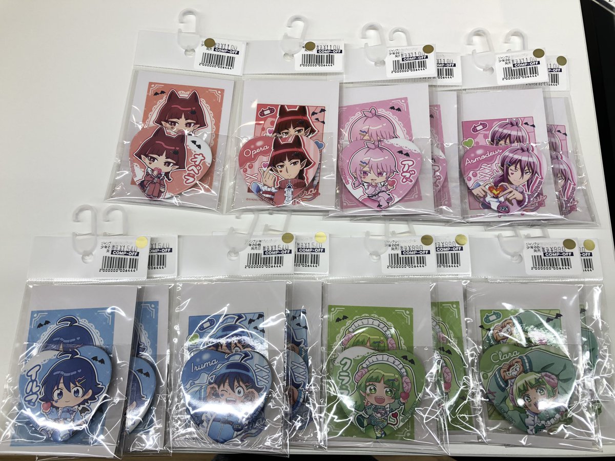 魔入りました！入間くん 缶バッジ、アクリルパネル、アクリルバッジ